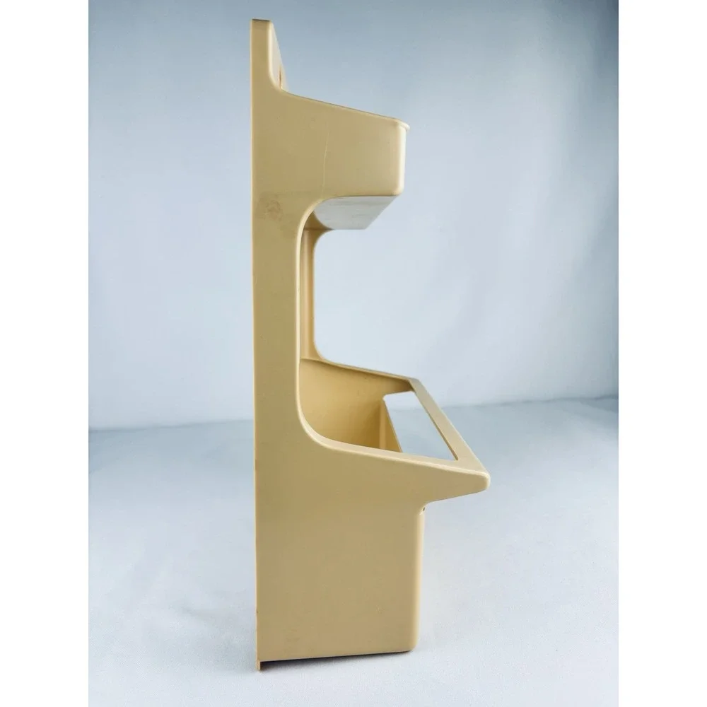 Vintage 1980s Rubbermaid Clean Up Caddy Tan Plastic Wall Mounts #2320